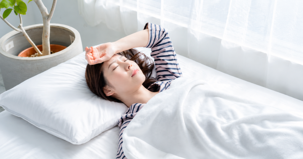 リカバリア ミッシーリスト  睡眠環境の乱れ