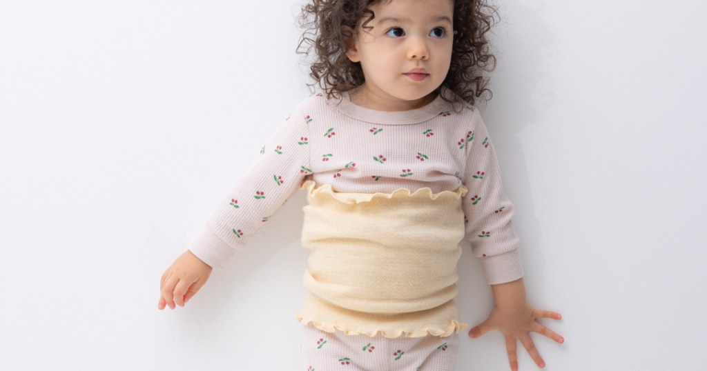 キッズシルク腹巻 ミッシーリスト 赤ちゃん・お子さまの腹巻